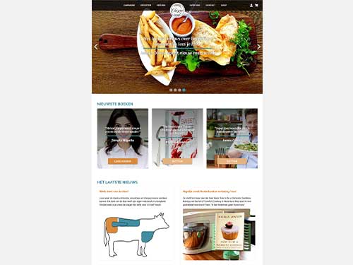 Eindopdracht tweede module school Cuisine website