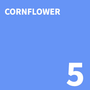blue image text cornflower