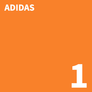 orange image text adidas