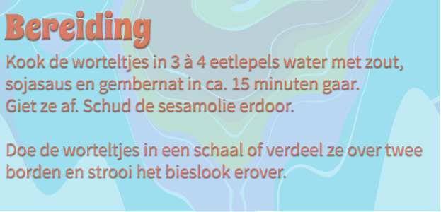 orange recipe preperations