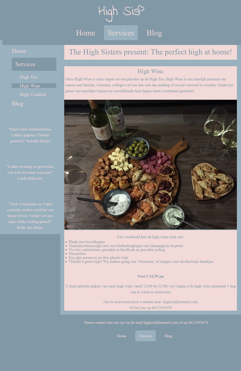 daisy's mm2 high tea services