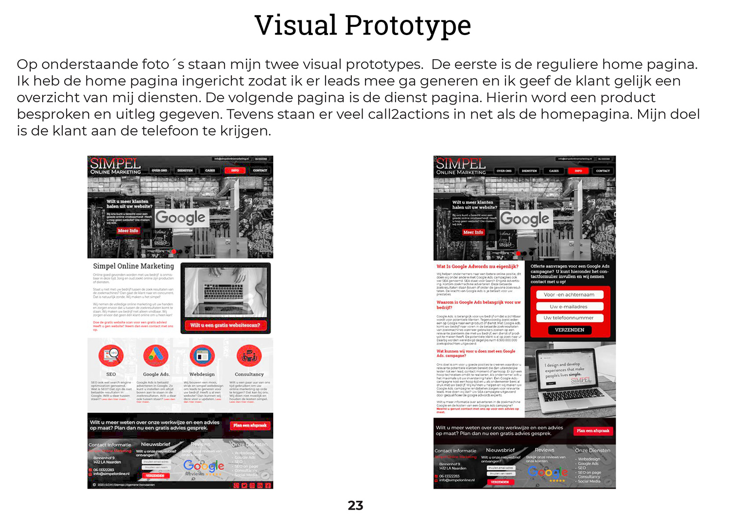 manuela's simpel logo